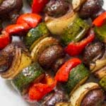 Marinated and Grilled Vegetable Kabobs Recipe Etsy